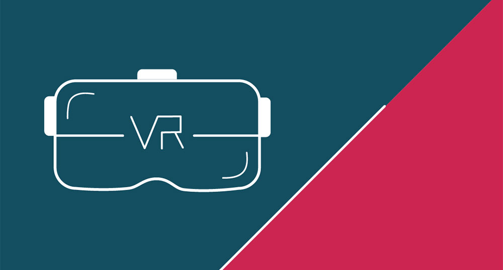 Illustration of VR headset Illustration of VR headset